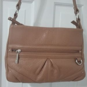 Cross body adjustable beige STONE MOUNTAIN bag